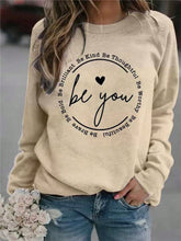 Load image into Gallery viewer, Slogan Graphic Drop Shoulder Sweatshirt