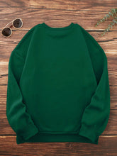 Load image into Gallery viewer, Halloween Letter Graphic Thermal Lined Sweatshirt