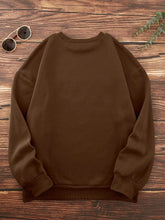 Load image into Gallery viewer, Halloween Letter Graphic Thermal Lined Sweatshirt
