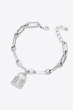 Load image into Gallery viewer, Lock Charm Chain Bracelet

